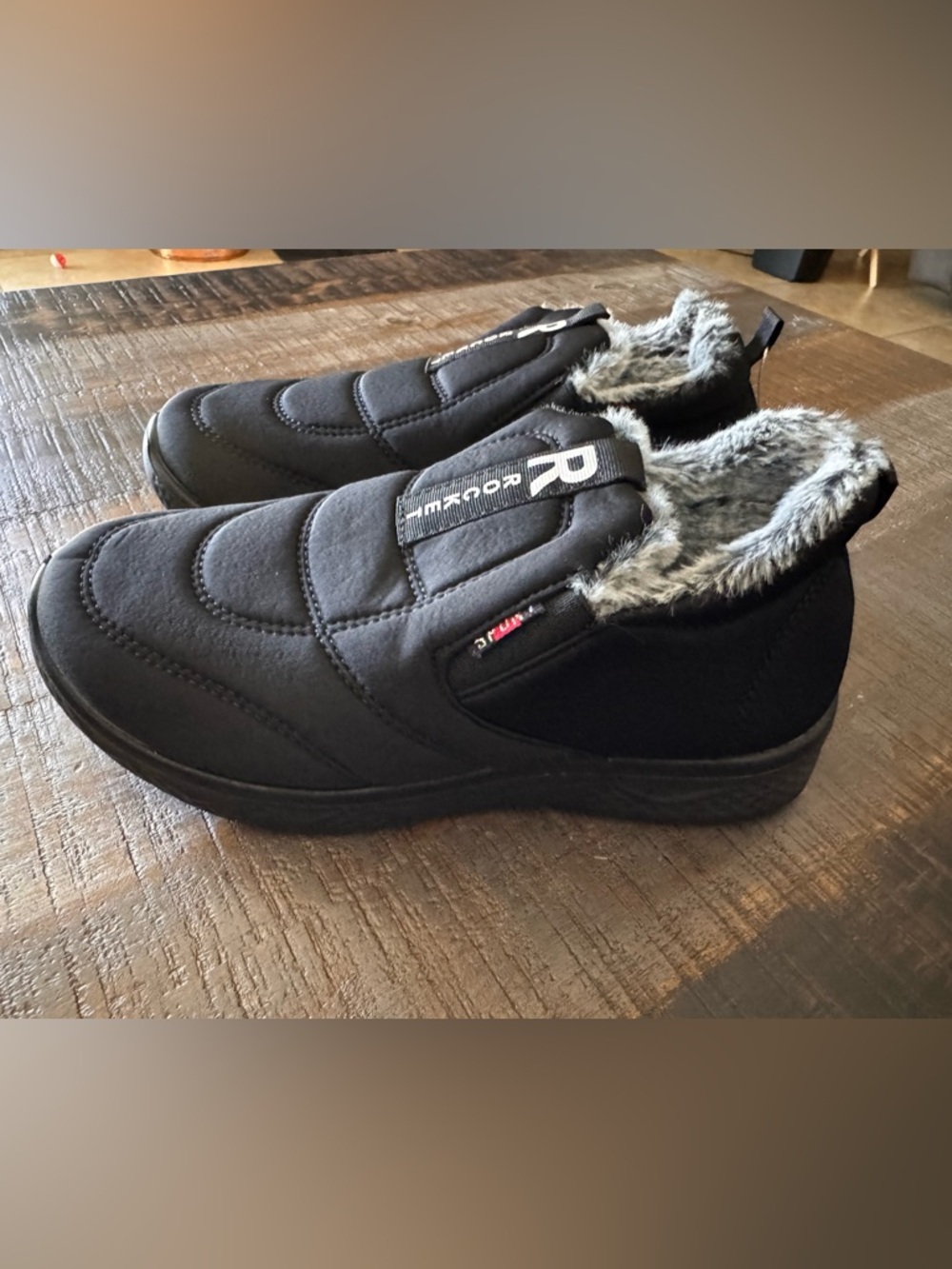NWT Womens Winter Snow Boots: Waterproof Insulated Warm Fur Lined Ankle Slip On
